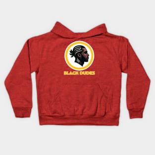 Washington Black Dudes Redskins Kids Hoodie